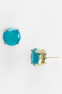 Kate Spade Colored Stone Stud Earrings - Lyst