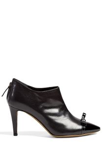 Moschino Cheap & Chic Patent Toe Leather Stiletto Ankle Boot - Lyst