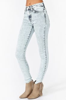 Nasty Gal Acid Trip Skinny Jeans - Lyst