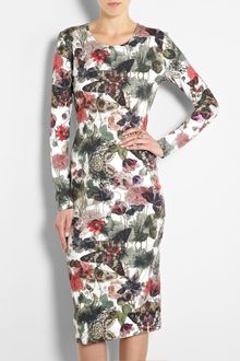 Preen Moth Print Elena Jersey Dress - Lyst