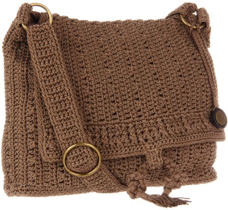 The Sak The Sak Sonora Flap Shoulder Bag in Brown (taupe