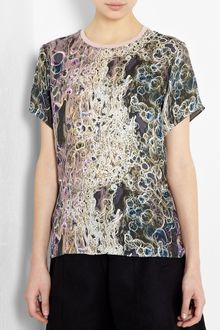 Theyskens' Theory Ispah Printed Tshirt - Lyst