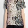Theyskens' Theory Ispah Printed Tshirt in Gray - Lyst