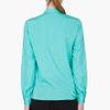 3.1 Phillip Lim Turquoise Draped Blouse in Blue (turquoise) - Lyst