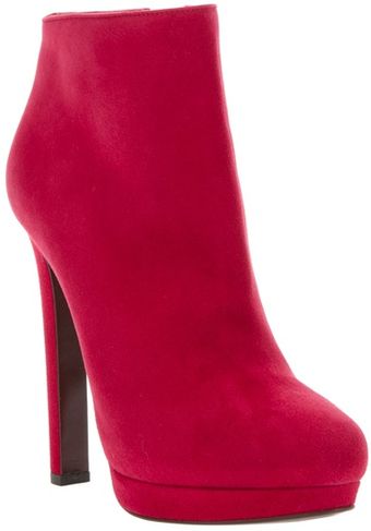 Alexander McQueen Ankle Boot - Lyst