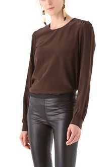Blk Dnm Back Pleating Blouse - Lyst