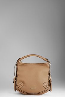 Burberry Medium Luggage Leather Hobo Bag - Lyst