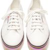 House Of Holland Superga Striped Platform Trainers in White (white multi) - Lyst