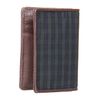 Jack Spade Cotton Blackwatch Vertical Flap Wallet in Blue (n) - Lyst