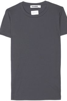 Jil Sander Cotton Jersey Tshirt - Lyst