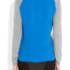 Mason By Michelle Mason Silk Backed Fine Knit Cashmere Top in Blue (grey) - Lyst