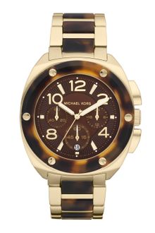 Michael Kors Mid Size Tribeca Chronograph Watch  - Lyst