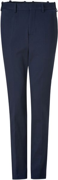 Neil Barrett Navy Jersey Suit Pants - Lyst