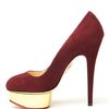 Charlotte Olympia Dolly Pump in Red (gold) - Lyst