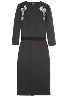 Giambattista Valli Lace Insert Dress - Lyst