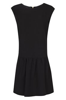 Mango Flared Knit Dress Black - Lyst