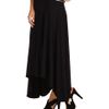 See By Chloé Asymmetric Hem Skirt  in Black (b) - Lyst
