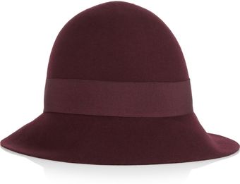 Stella McCartney Wool Felt Cloche Hat - Lyst