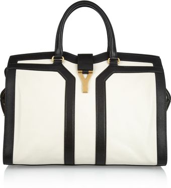 Yves Saint Laurent Large Cabas Chyc Leather Tote - Lyst