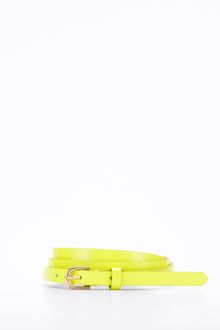 Ann Taylor Patent Leather Skinny Belt - Lyst
