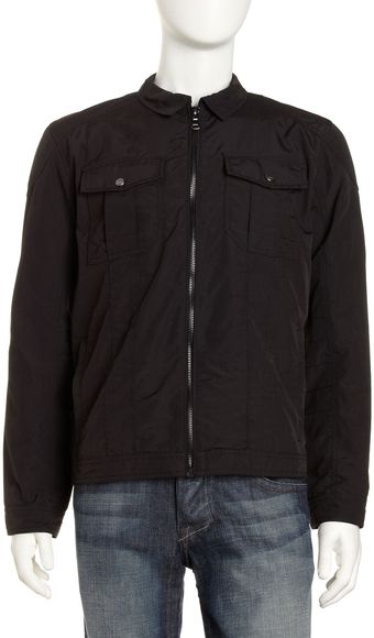 Emanuel Ungaro Nylon Casual Jacket Black - Lyst