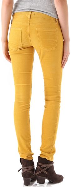 mustard yellow corduroy pants