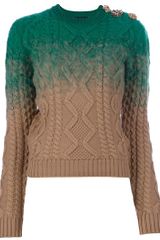 DSquared2 Cable Knit Sweater