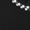 Lanvin Embellished Wool Top in Black - Lyst