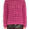Marc Jacobs Hand Crocheted Wool Blend Sweater in Pink - Lyst