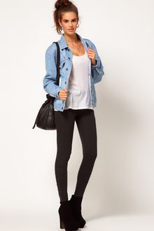 River Island Ponte Legging - Lyst