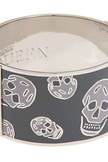 Alexander McQueen Large Skull Enamel Ottonesmallto - Lyst
