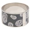 Alexander Mcqueen Large Skull Enamel Ottonesmallto in Beige (d) - Lyst