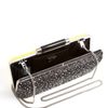 Diane Von Furstenberg Tonda Weave Contrast Patent Clutch in Yellow - Lyst