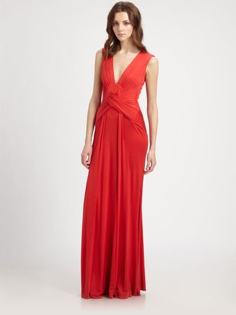 Issa Silk Jersey Gown - Lyst