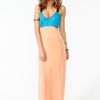 Nasty Gal Block Party Maxi Dress in Pink (black) - Lyst