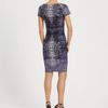 Roberto Cavalli Croc Print Dress in Purple (violet) - Lyst
