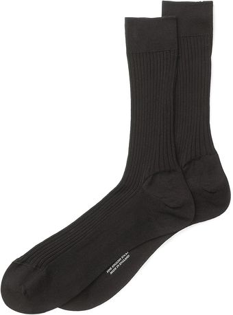 Turnbull & Asser Cotton Mid Calf Socks - Lyst