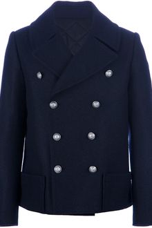 Pierre Balmain Classic Pea Coat - Lyst