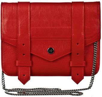 Proenza Schouler Ps1 Large Chain Wallet Leather - Lyst