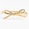 Kate Spade Skinny Mini Bow Bangle in Gold - Lyst