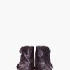 Alexander Mcqueen Dark Brown Leather Monk Boots in Brown for Men - Lyst