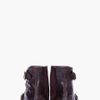 Alexander Mcqueen Dark Brown Leather Monk Boots in Brown for Men - Lyst
