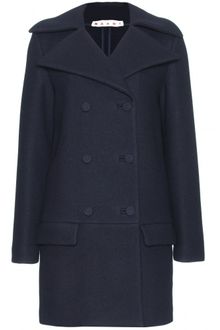 Marni Wool Coat - Lyst
