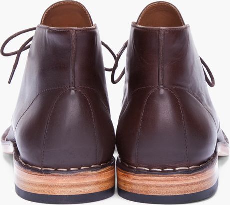 dark brown desert boots