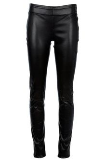 Yves Saint Laurent Lamb Skin Trouser - Lyst
