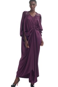 Zac Posen  Cape Gown - Lyst