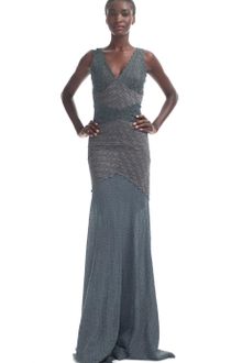 Zac Posen  Stretch Lace Gown - Lyst