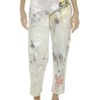 Alexander Wang Printed MidrRise StraightLeg Jeans in Beige (cream) - Lyst