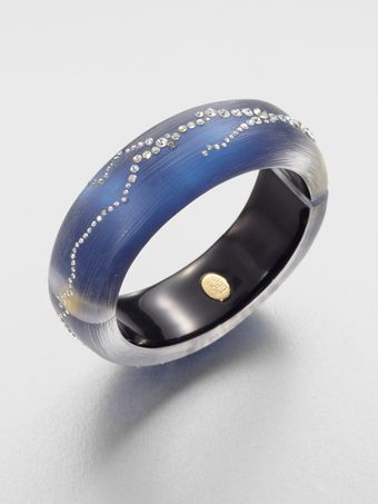 Alexis Bittar Jeweled Lucite Bangle Bracelet - Lyst