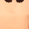 Asos Collection  TShirt with Contrast Crochet Collar in Orange (peach) - Lyst